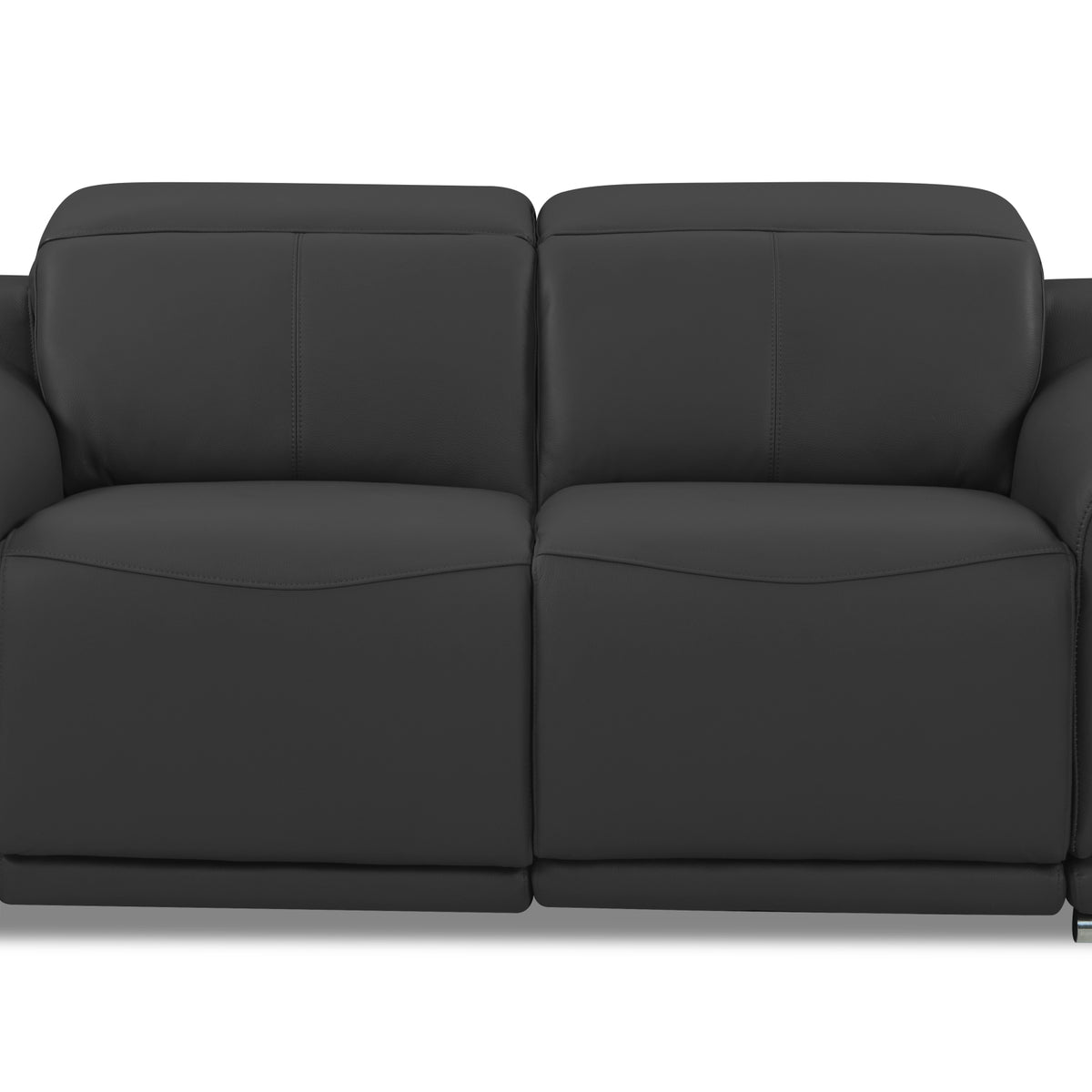 Global United Genuine Italian Leather Power Reclining Loveseat