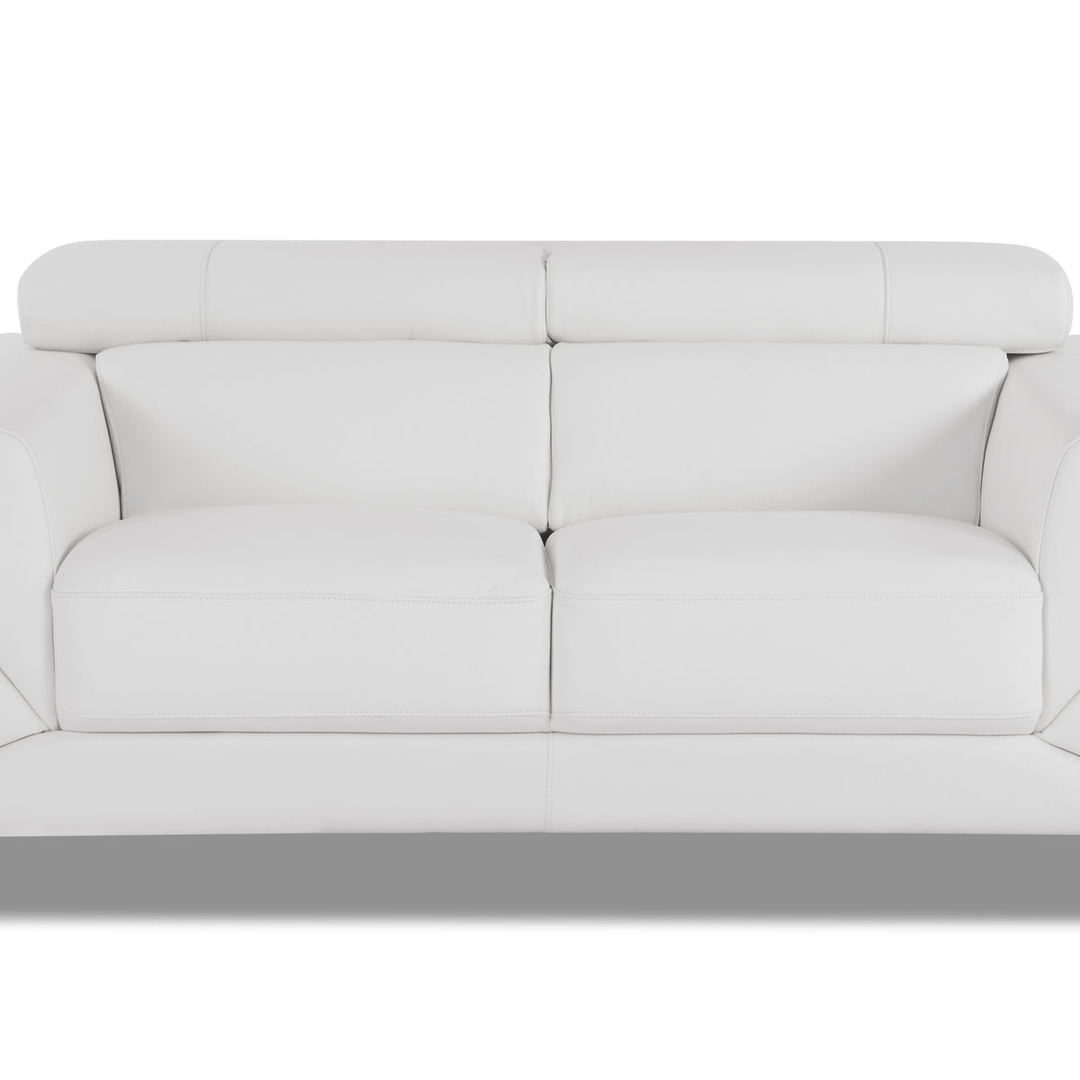 Global United Top Grain Italian Leather  Loveseat