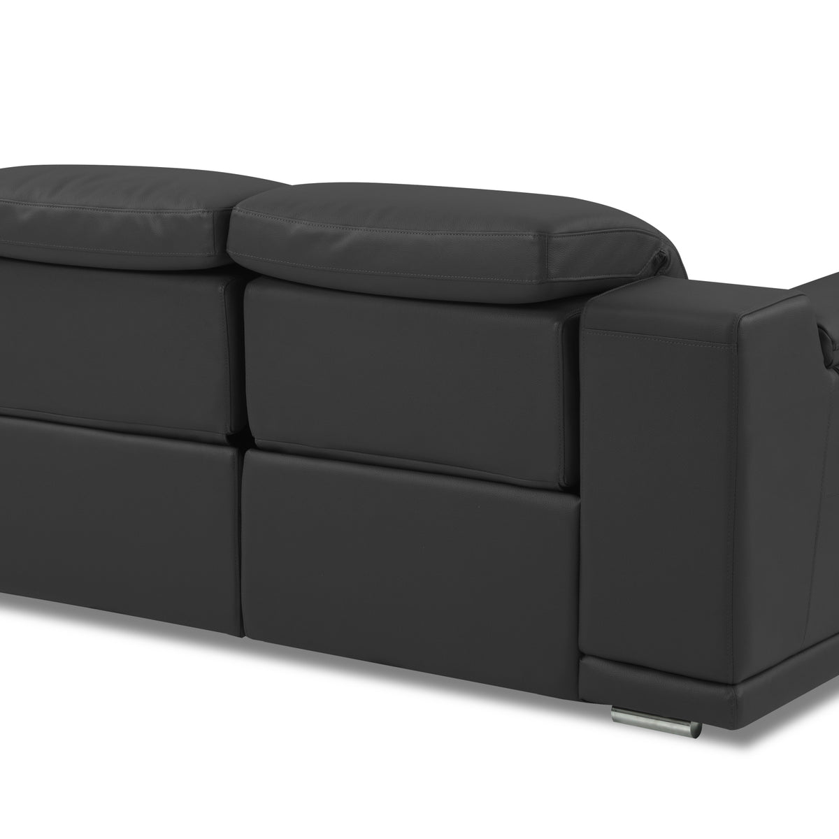 Global United Genuine Italian Leather Power Reclining Loveseat