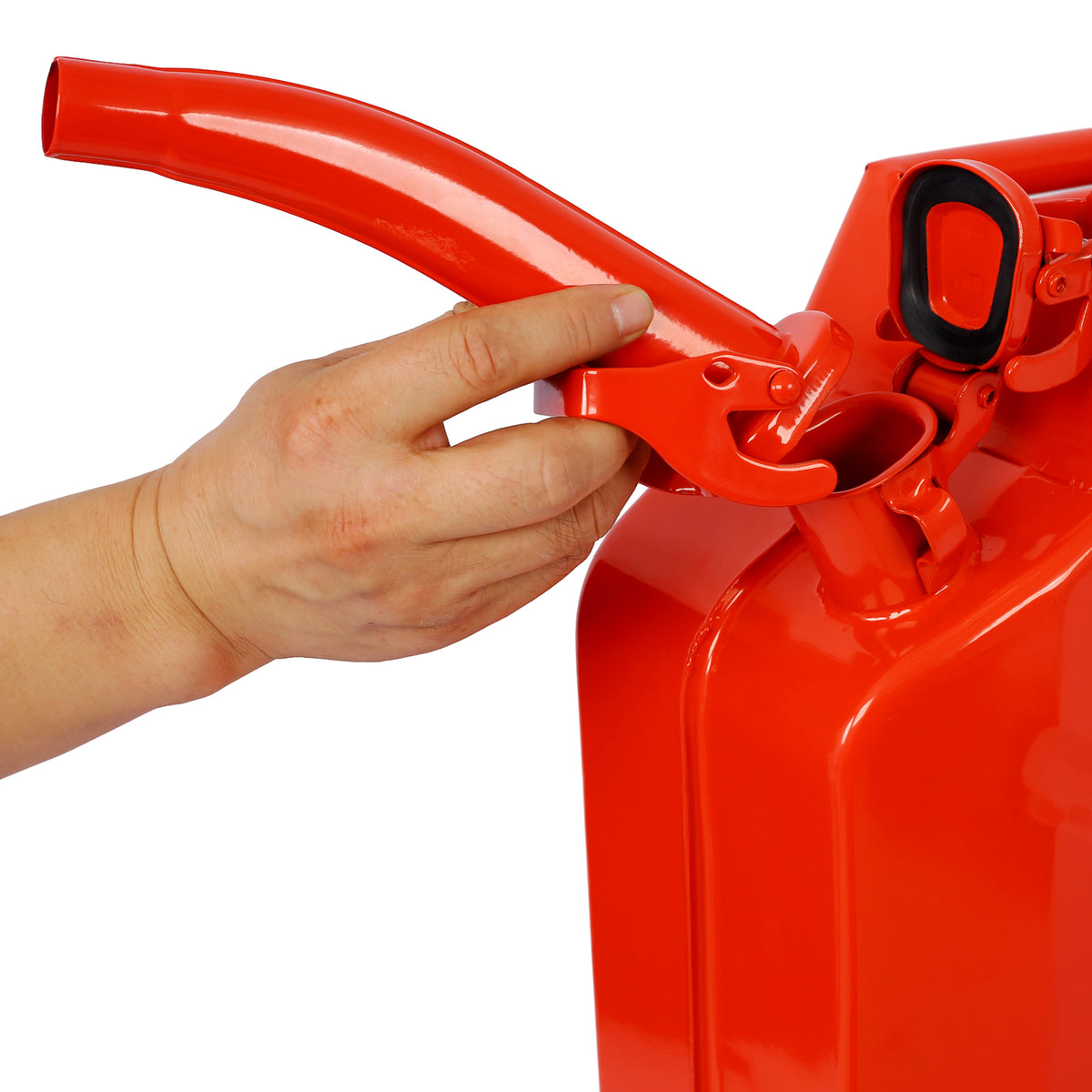 5 Gallon Jerry Fuel Can with Flexible Spout