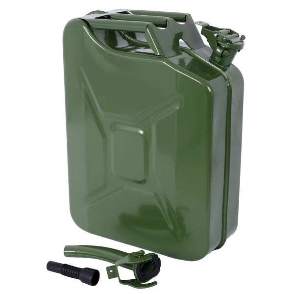 5 Gallon Military Green Jerry Can Steel Fuel Cans