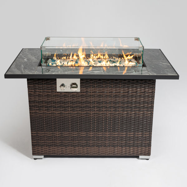 44inch Outdoor Propane Fire Pit Table