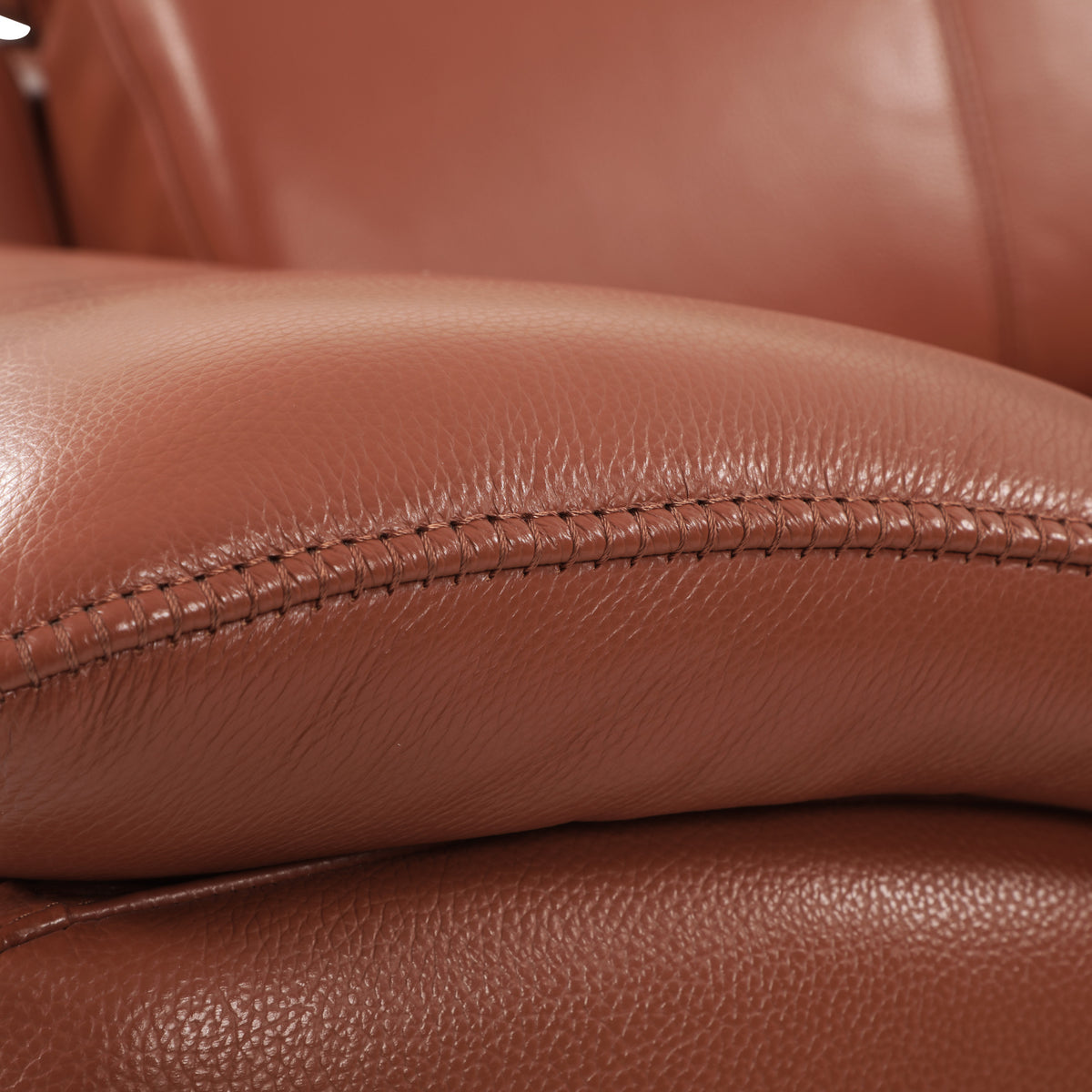 Global United Genuine Italian Leather Power Reclining Sofa