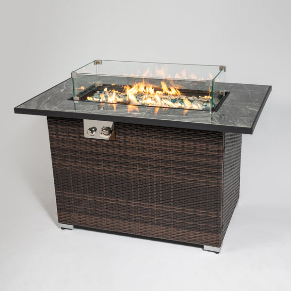 44inch Outdoor Propane Fire Pit Table