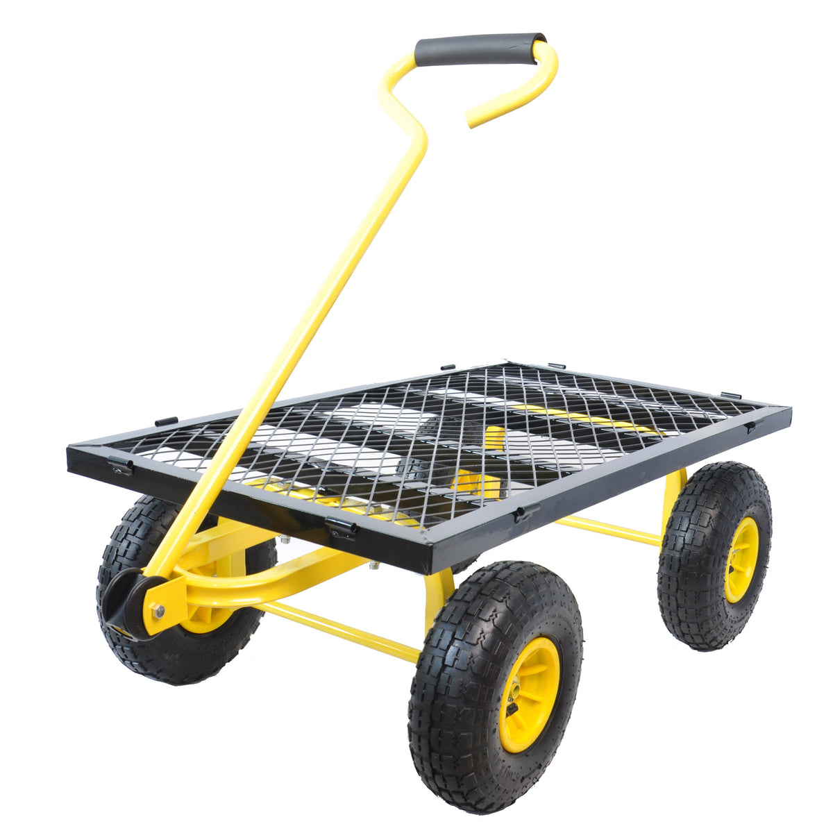 Metal Outdoor Wagon-Yellow