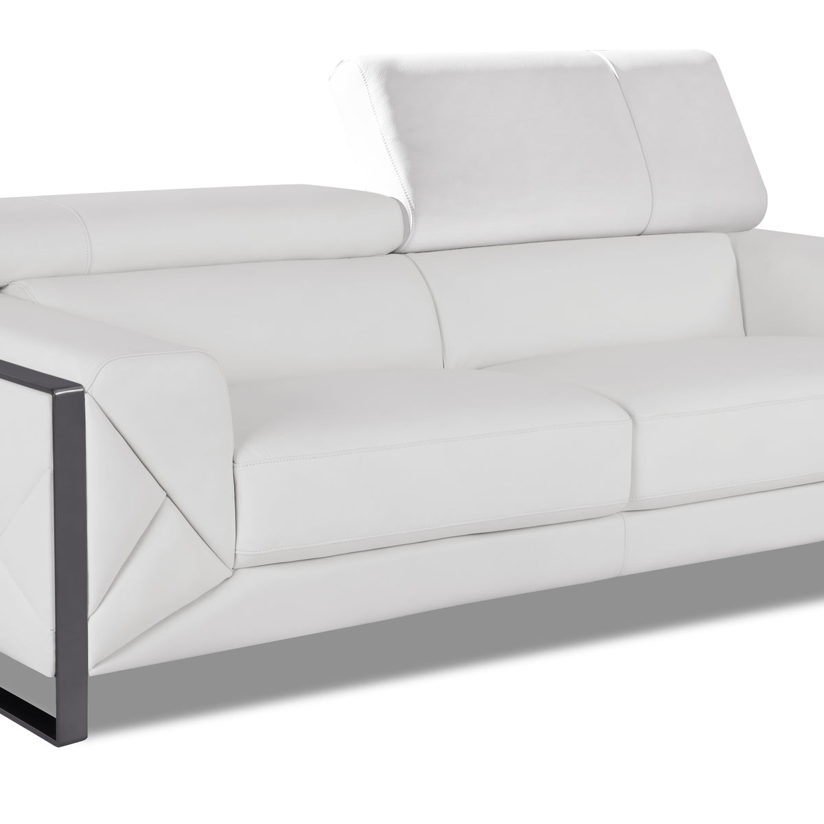 Global United Top Grain Italian Leather  Sofa