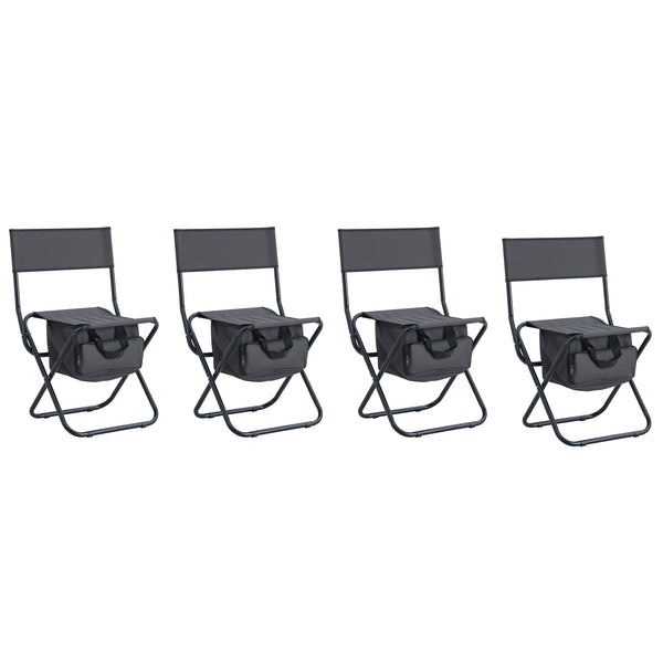 Outdoor Folding Lawn Chairs (set of 4)