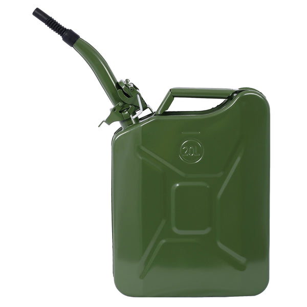 5 Gallon Military Green Jerry Can Steel Fuel Cans