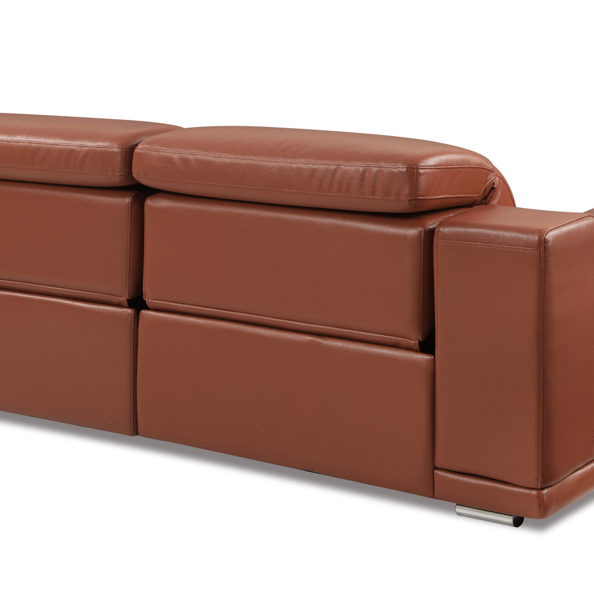 Global United Genuine Italian Leather Power Reclining Sofa