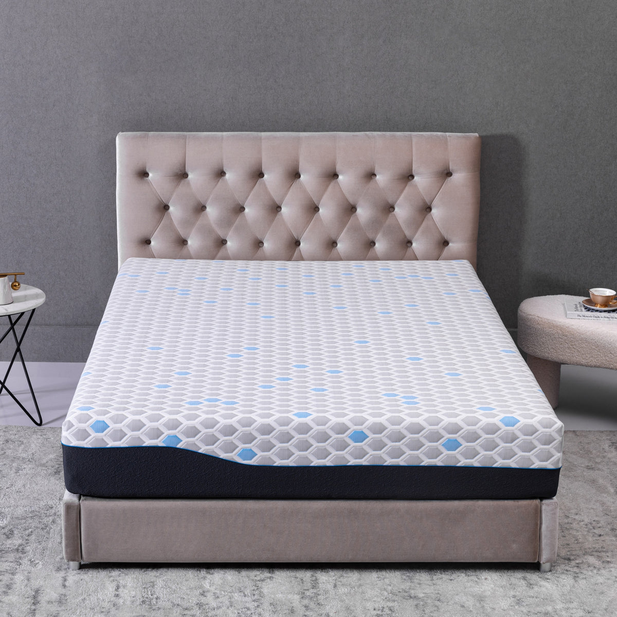 King Size 10" Cooling Memory Foam Mattress