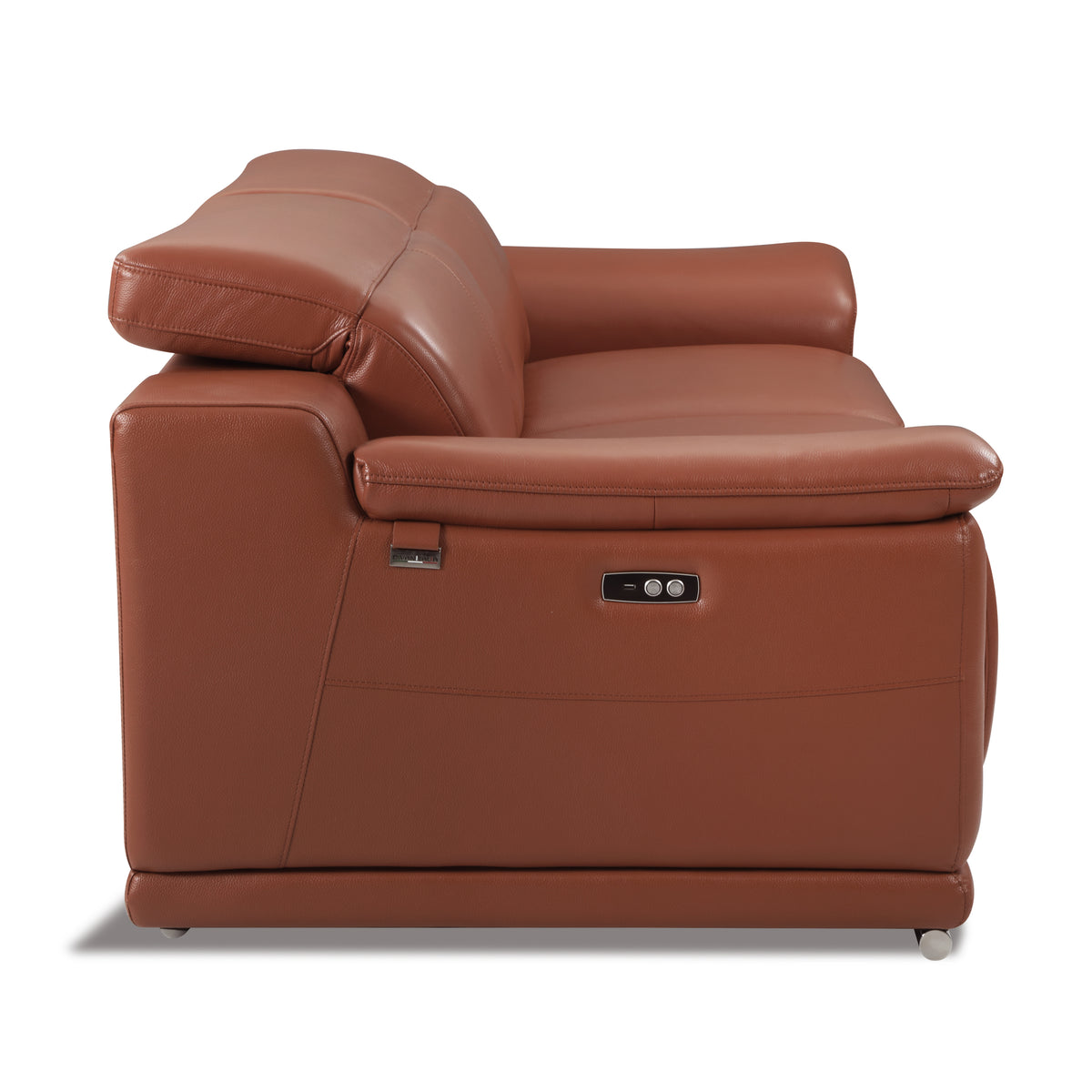 Global United Genuine Italian Leather Power Reclining Sofa