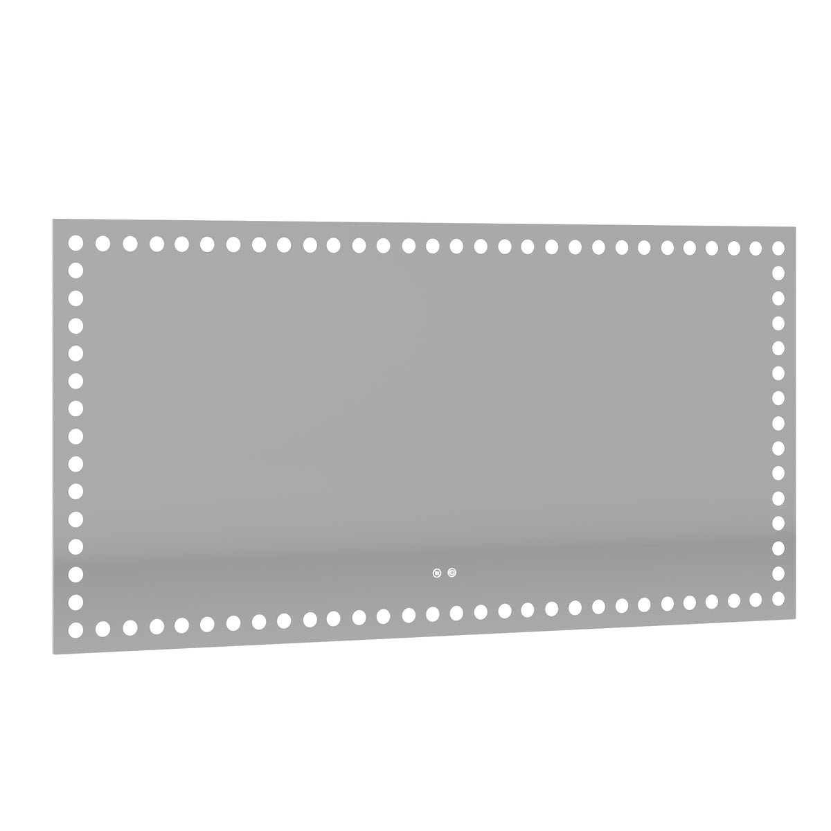 72X36 Led-Lit Bathroom Mirror with Dimmer Switch